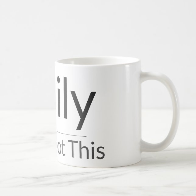 Mug Motivant Personnalisé – Nom & Affirmation Pers (Droite)