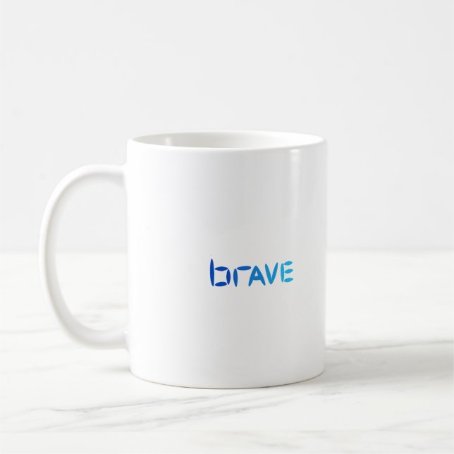 Mug Motivation "courageuse" (Gauche)