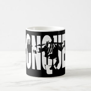 Mug Motivation de la construction du corps - CONQUER