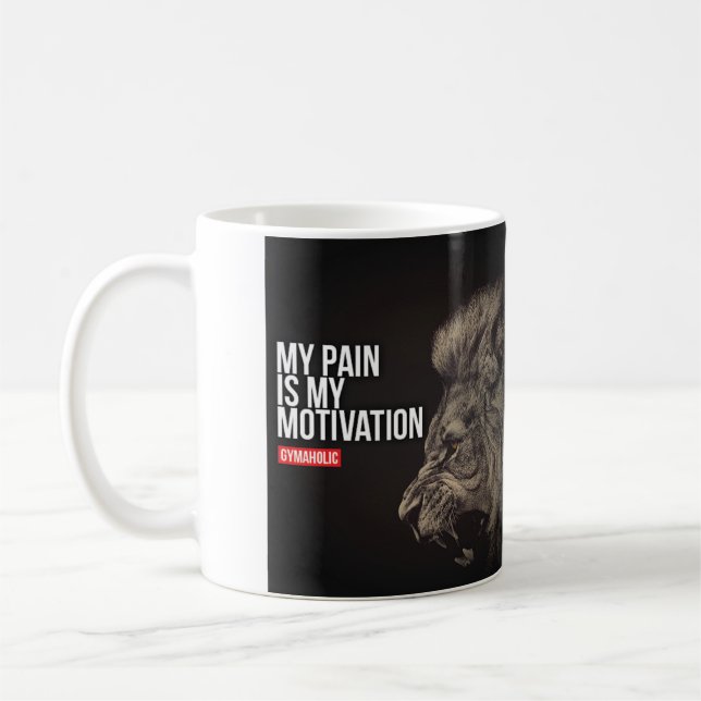 Mug Motivation de la salle de gym pour la musculation (Gauche)