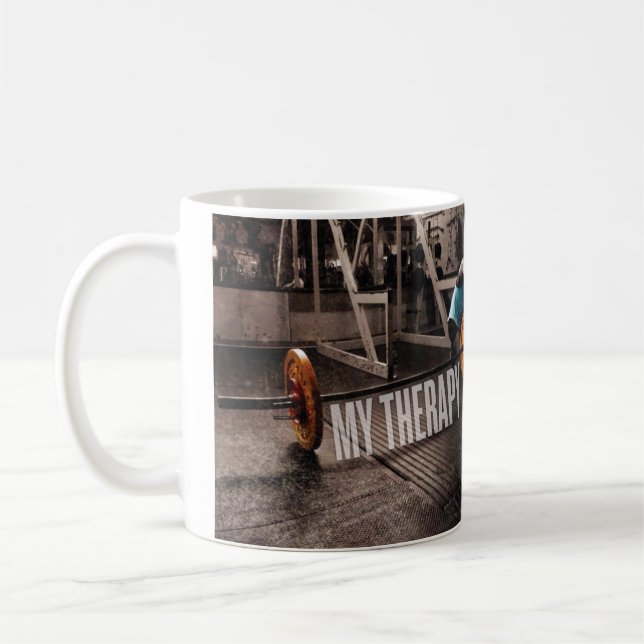Mug Motivation de l'entraînement - Mon traitement (Gauche)