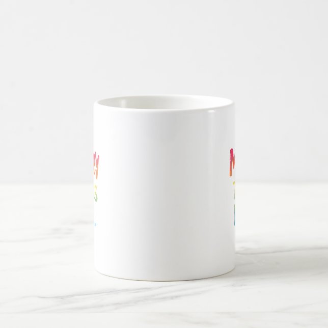 Mug Motivation du matin avec design amusant (Centre)