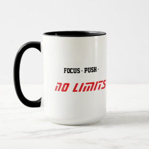 Mug Motivation Fitness Blanc