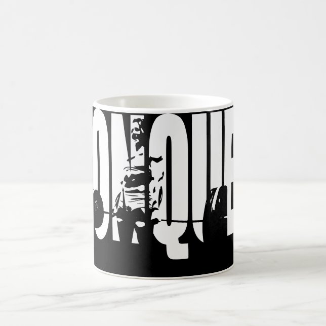 Mug Motivation pour le poids féminin - CONQUER (Centre)