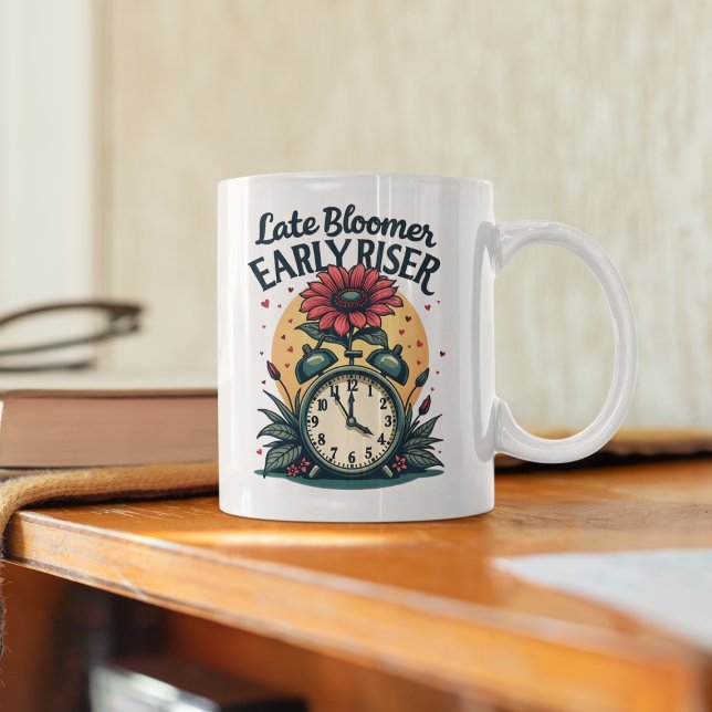 Mug Motivation précoce de la nouvelle génération (Créateur téléchargé)