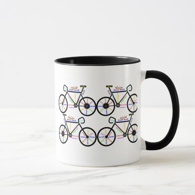 Mug Motivational Words about Vélo Bmx VTT (Droite)