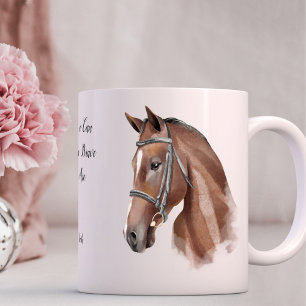 Mug Motivationnel Inspirationnel cheval équestre sur m
