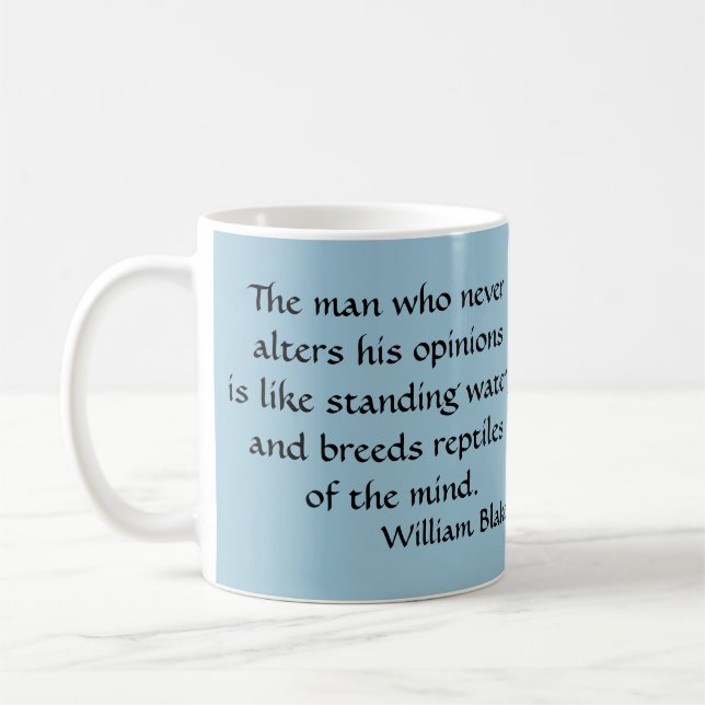 Mug motivationnelle William Blake* (Gauche)