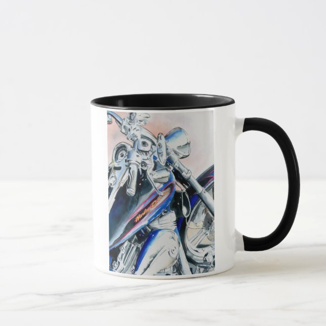 Mug Moto bleue (Droite)