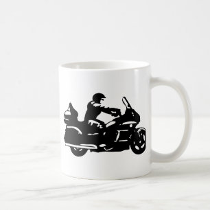 Mug moto de moto de motard goldwing
