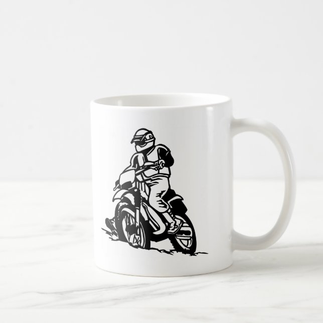 Mug Moto de motocross (Droite)