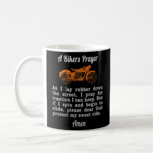 Mug Moto Prière Conception Bikers Prière Imprimer sur