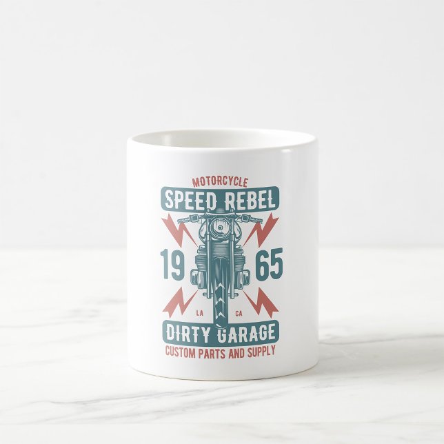 Mug Moto Vintage Speed Rebel 1965 (Créateur téléchargé)