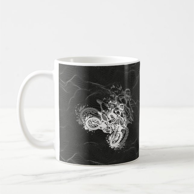 Mug motocross (Gauche)