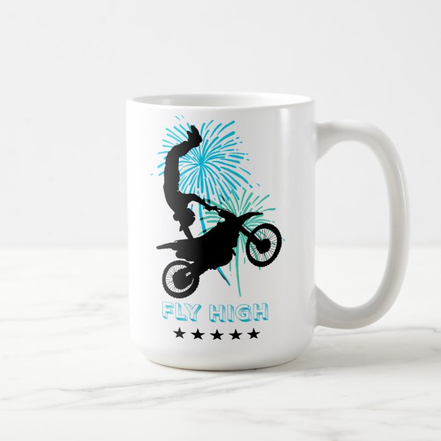 Mug Motocross Voler Haut (Droite)