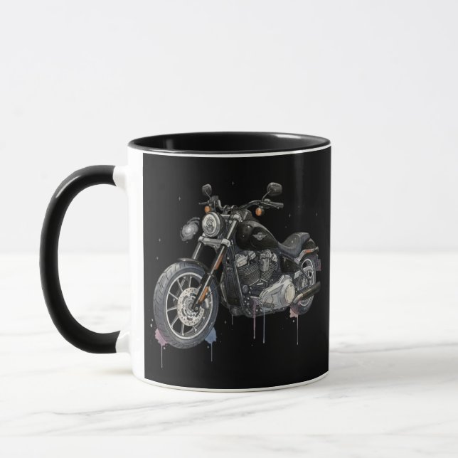 Mug Motocyclette H.D (Gauche)