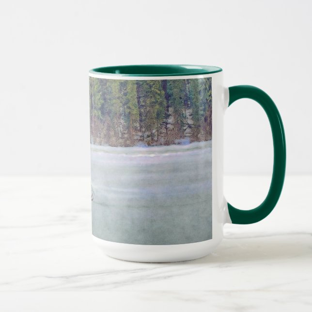 Mug Motoneige cool sur le thème des sports d'hiver de  (Droite)