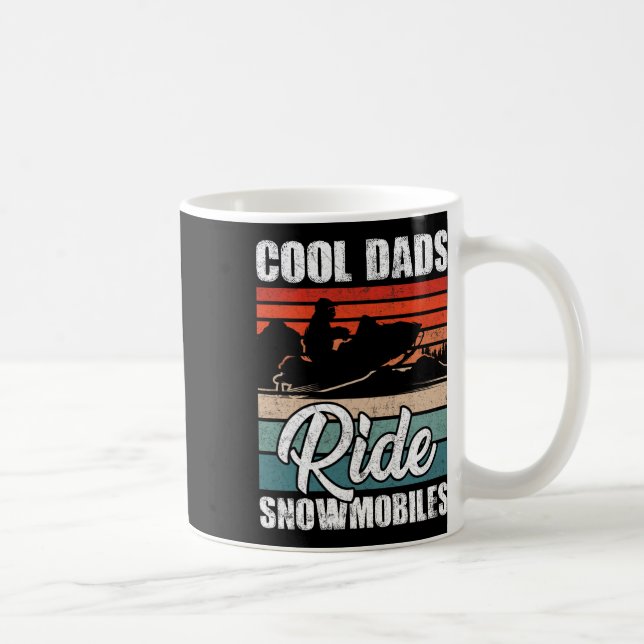 Mug Motoneiges de course - Motoneige père Snowcross (Droite)
