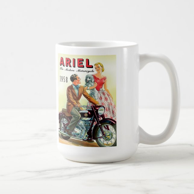 Mug Motos Ariel pour 1958 (Droite)