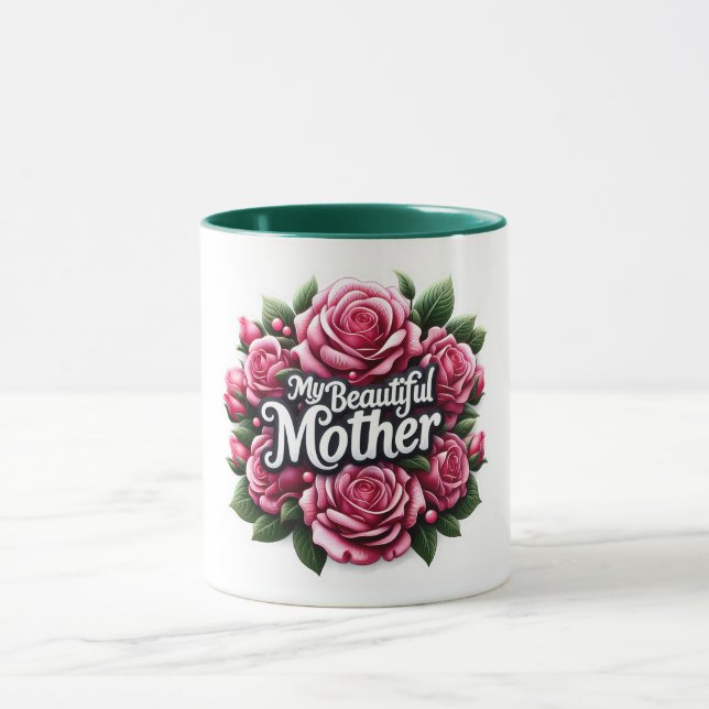 Mug Mots de la fête des mères "Ma belle mère" (Centre)