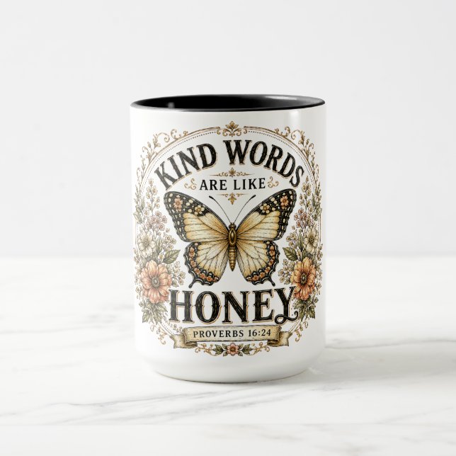 Mug Mots gentils inspirants (Centre)