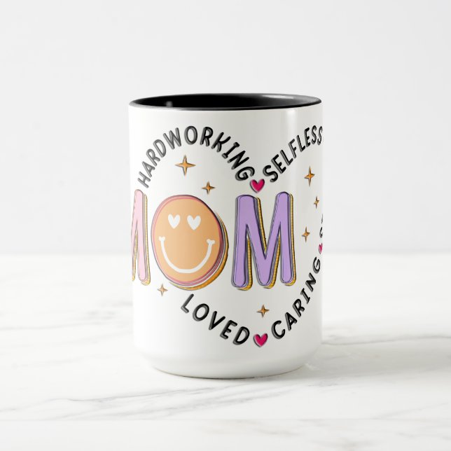 Mug Mots inspirants et mignons pour maman (Centre)