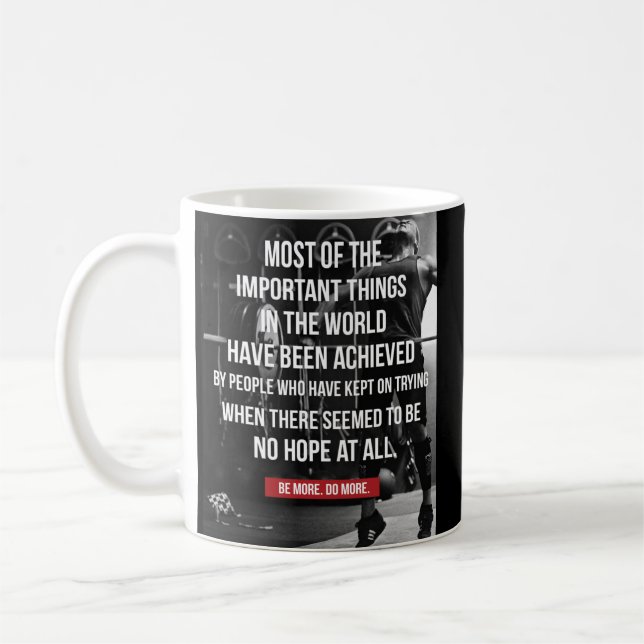 Mug Mots Motivationnels - Exercice (Gauche)