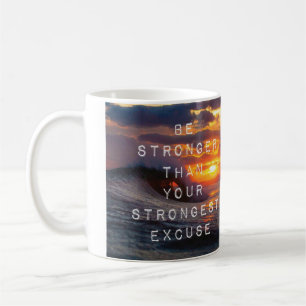 Mug Mots Motivationnels - Soyez Plus Forts Que Vos Exc