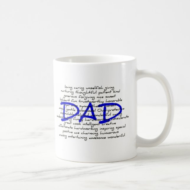 Mug Mots Pour Papa (Droite)