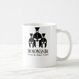 Mug Mots triples de menace de MOLON LABE