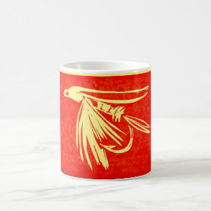 Mug Mouche mouillée classique midge truite mouche mouc