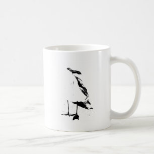Mug Mouette à l'encre noire d'ensemble