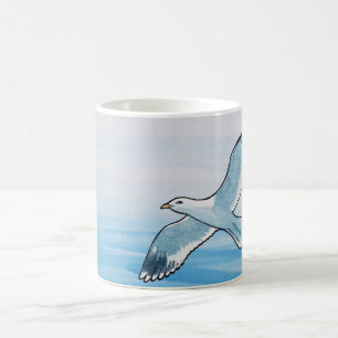Mug Mouette en vol