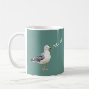 Mug Mouette oiseau plage océan côte blanc aquarelle