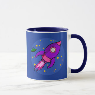 Mug Mouette rose fusée
