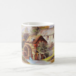 Mug Moulin à eau et rivière