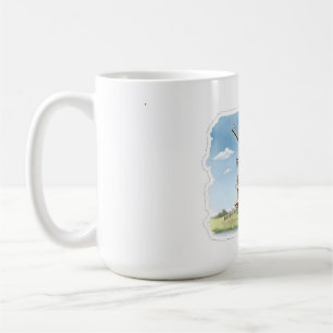 Mug Moulin à vent silencieux dans les champs – Douce a