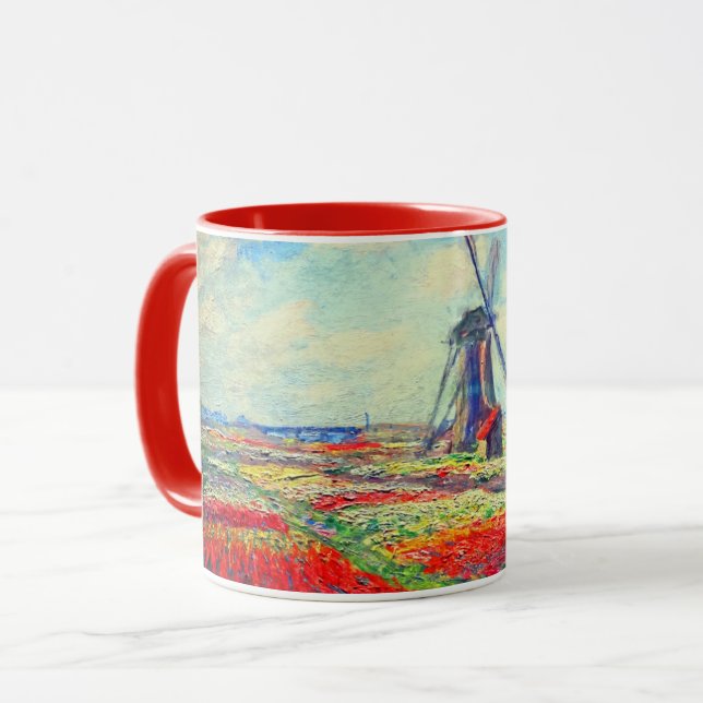 Mug Moulin à vin Monet Tulips (Devant gauche)