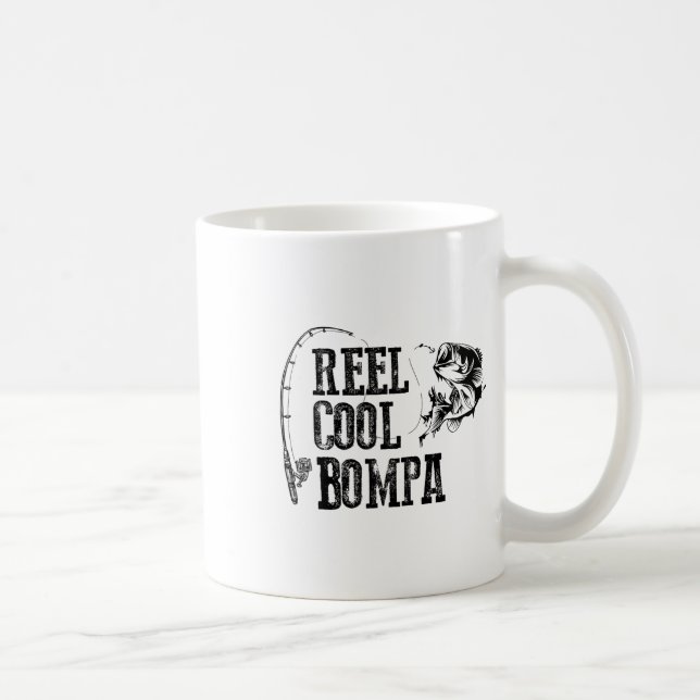 Mug Moulinet de pêche Bompa Drôle Cadeau Bompa Funny  (Droite)