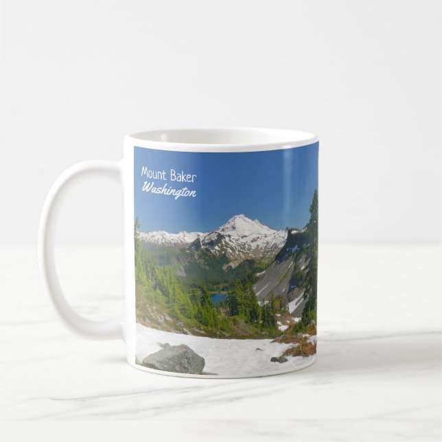 Mug Mount Baker Washington Landscape Photo (Gauche)