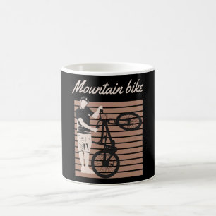 Mug Mountain Bike Rider