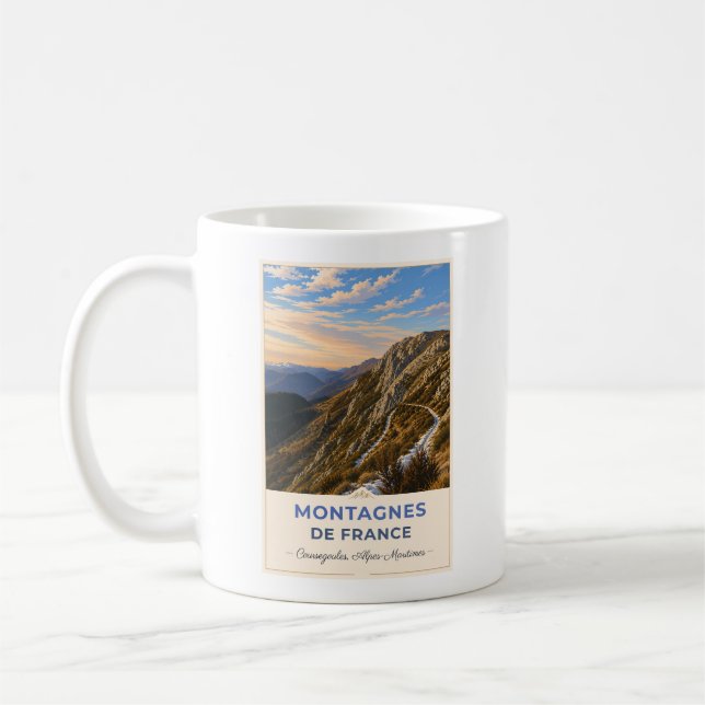 Mug Mountain Trail Through the French Alps (Gauche)