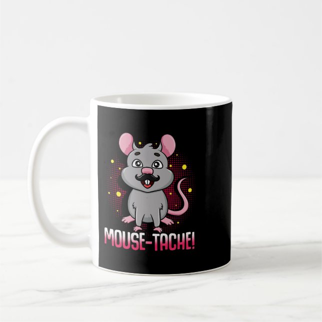 Mug MouseTache 2Pet Rat ou souris comme animal de comp (Gauche)