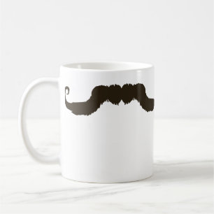 Mug Moustache courbée virile