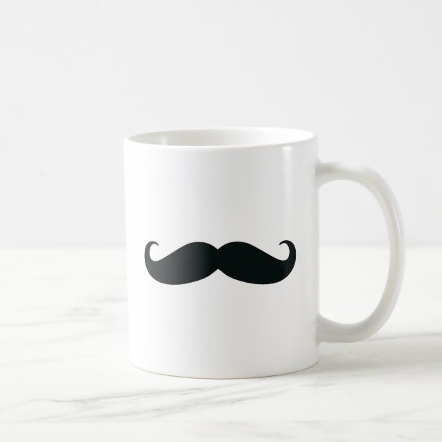 Mug Moustache de moustache de moustache (Droite)