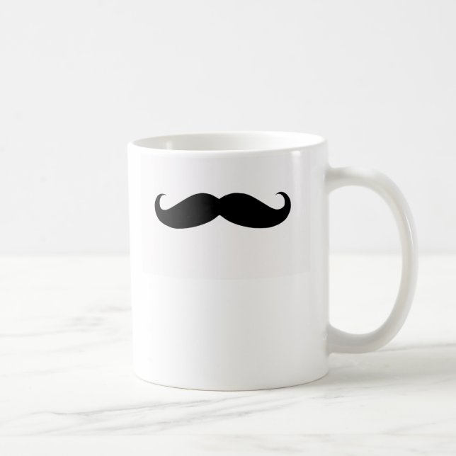 Mug moustache drôle (Droite)