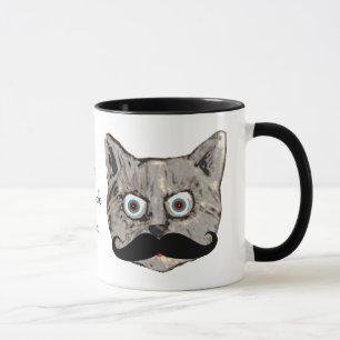 Mug moustache du chat