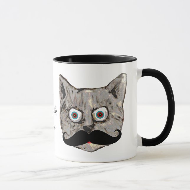 Mug moustache du chat (Droite)