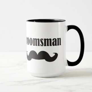 Mug Moustache Groomsman