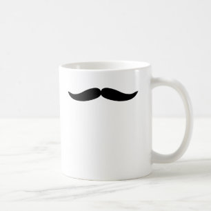 Mug Moustache ou moustache noire drôle